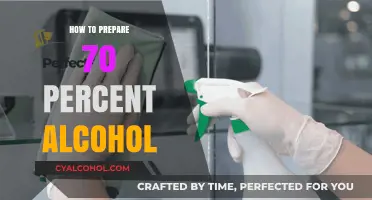 DIY Disinfectant: Crafting 70 Percent Alcohol Solution at Home