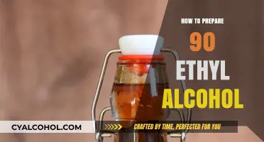 DIY Guide: Safely Preparing 90% Ethyl Alcohol at Home