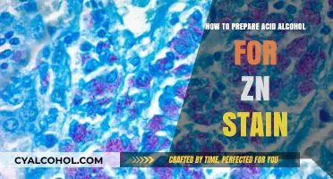 Preparing Acid Alcohol for Zn Staining