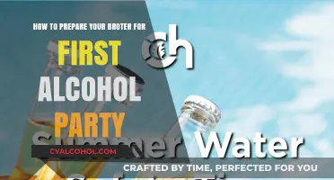 Preparing Your Brother for His First Alcohol Party