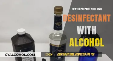 Make Your Own Alcohol-Based Disinfectant at Home