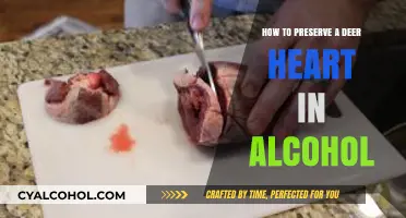 Preserving a Deer Heart: Alcohol-Based Method