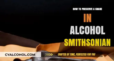 Preserving Snakes: Alcohol Immersion Techniques at the Smithsonian