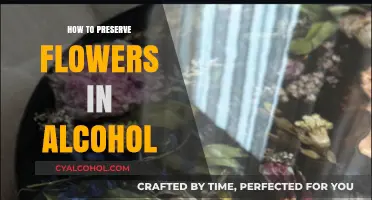 Preserving Flowers in Alcohol: A Simple Guide to Eternal Blooms