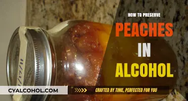 Preserving Peaches in Alcohol: A Simple Guide to Delicious Results