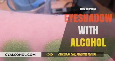 Mastering Eyeshadow Pressing: A Simple Guide Using Alcohol