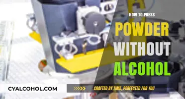 Alcohol-Free Powder Pressing: A Simple DIY Guide for Perfect Results