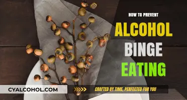 Prevent Binge Eating: Strategies to Control Alcohol-Induced Cravings