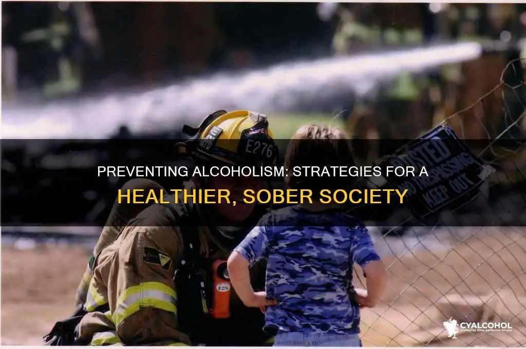 how to prevent alcoholism in society