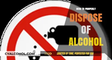 Safe Alcohol Disposal: A Step-by-Step Guide for Responsible Handling