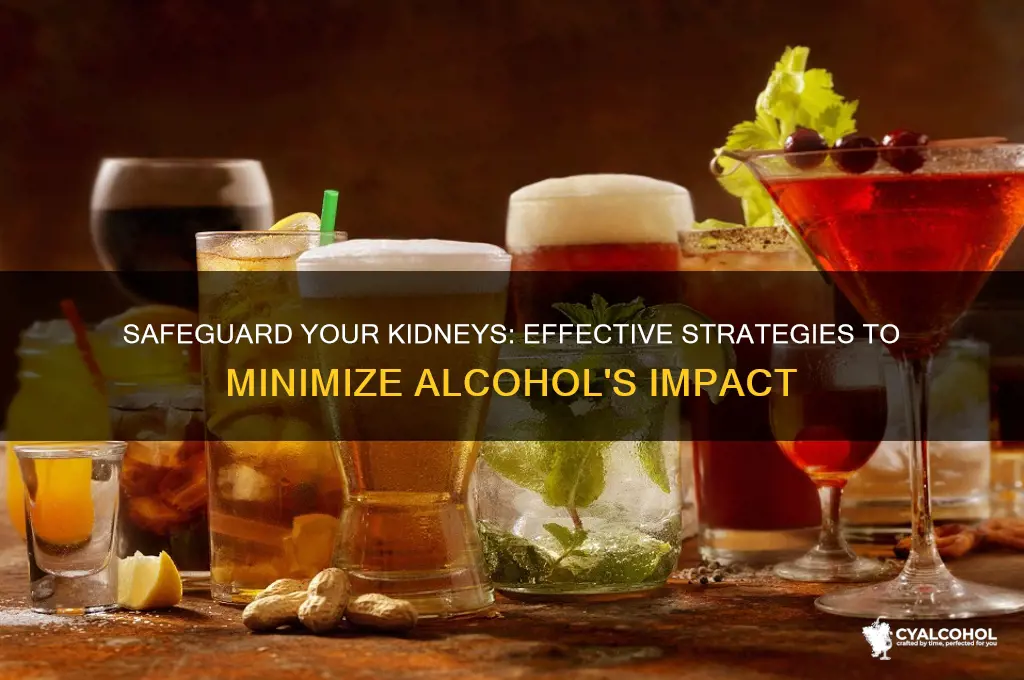 how to protect kidney from alcohol