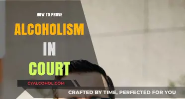 Proving Alcoholism in Court: Evidence, Strategies, and Legal Standards