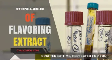 Removing Alcohol from Flavoring Extracts: A Simple Guide
