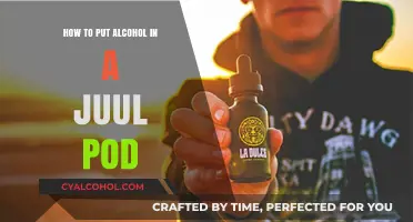 Vaping Alcohol: Juul Pod DIY Guide