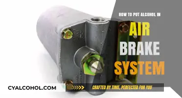 Air Brake Systems: Adding Alcohol for Maintenance