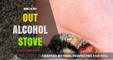 Safely Extinguishing Your Alcohol Stove: Quick and Effective Methods
