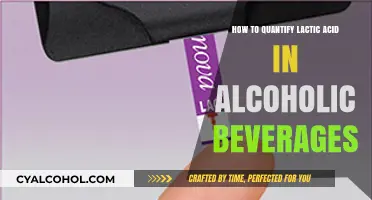 Measuring Lactic Acid in Alcoholic Beverages: A Guide