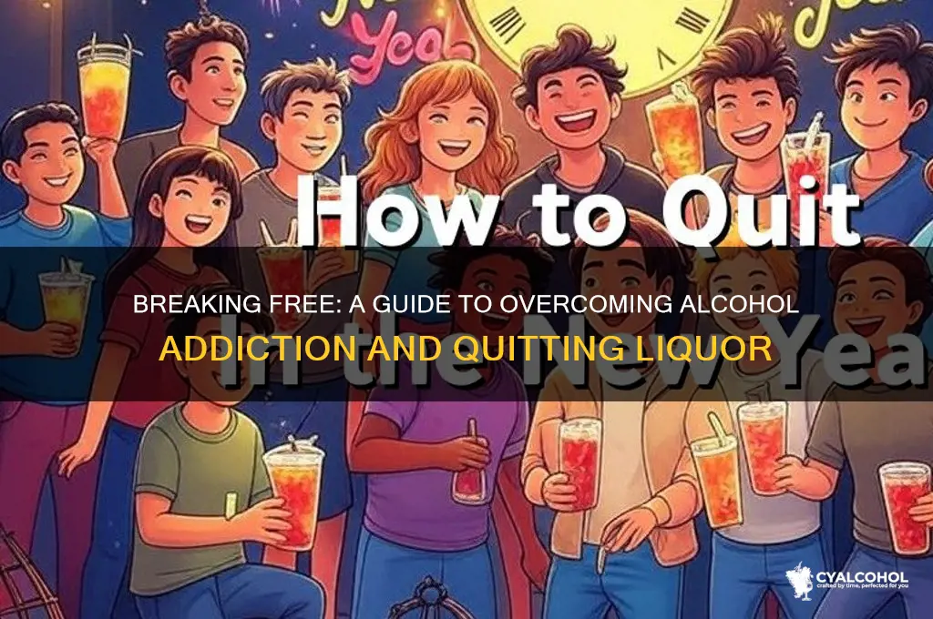 how to quit liquor