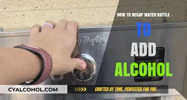 Recap Tricks: Adding Alcohol to Water Bottles