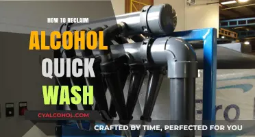 Efficiently Reclaiming Alcohol Quick Wash: A Step-by-Step Guide