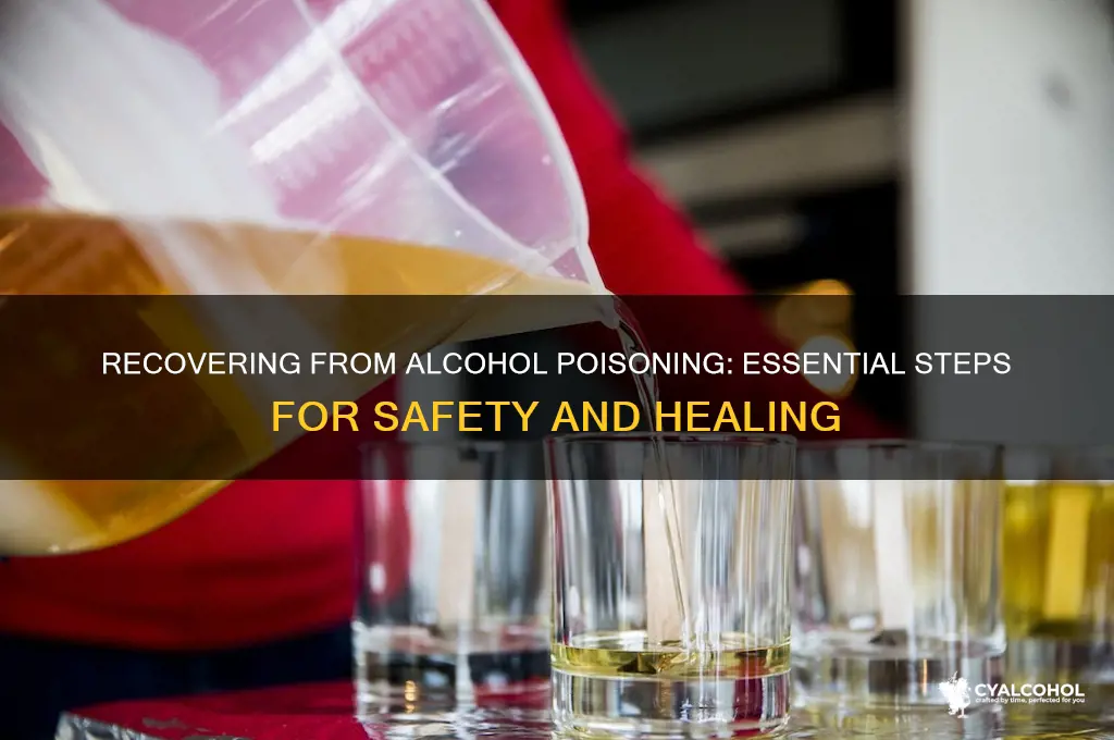 how to recover from alcohol poisioning