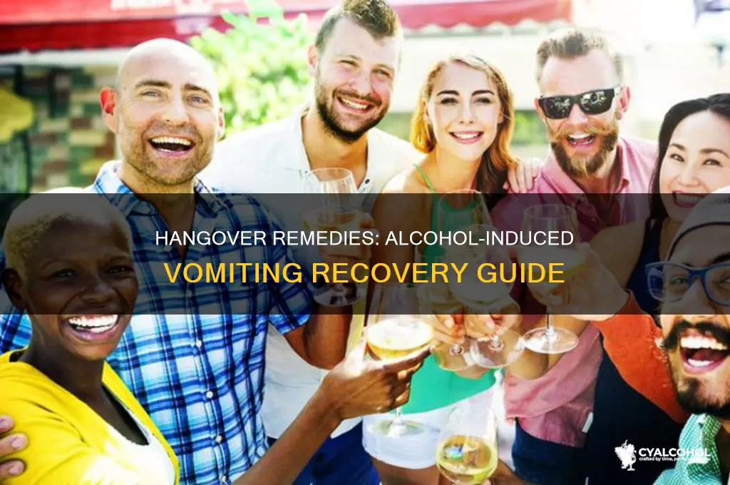 how to recover next morning feom puking alcohol