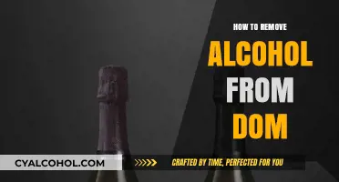 Effective Methods to Remove Alcohol from DOM Safely and Easily