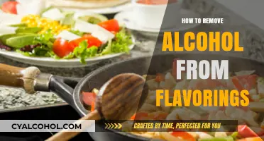 Effective Methods to Remove Alcohol from Flavorings for Cooking