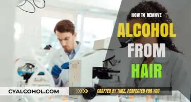 Effective Ways to Remove Alcohol Residue from Your Hair Easily