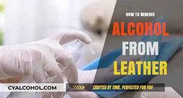Effective Methods to Remove Alcohol Stains from Leather Surfaces