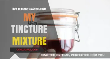 Removing Alcohol from Tinctures: DIY Guide