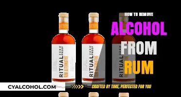 Effective Methods to Remove Alcohol from Rum at Home