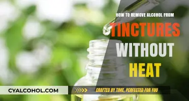 Removing Alcohol from Tinctures: No-Heat Methods