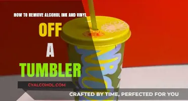 Easy Ways to Remove Ink and Vinyl Off Tumblers