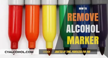 Effective Techniques to Remove Alcohol Marker Stains from Surfaces