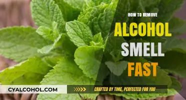 Quick Fixes to Eliminate Alcohol Odor Instantly and Effectively