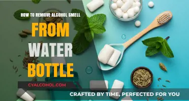 Eradicate Alcohol Odor from Water Bottles Effectively