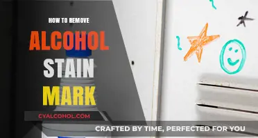Effective Tips to Remove Alcohol Stains from Any Surface Easily
