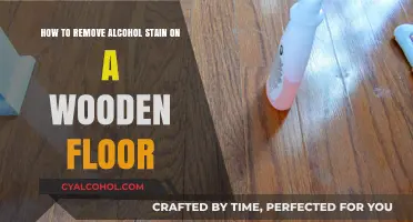 Eradicating Alcohol Stains from Wooden Floors