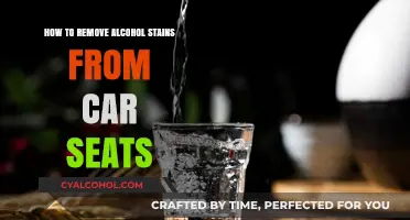 Eradicating Alcohol Stains from Car Seats: A Step-by-Step Guide