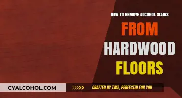 Eradicating Alcohol Stains from Hardwood Floors
