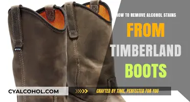 Cleaning Timberland Boots: Removing Alcohol Stains