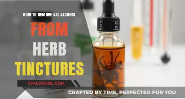Removing Alcohol from Herb Tinctures: The Ultimate Guide