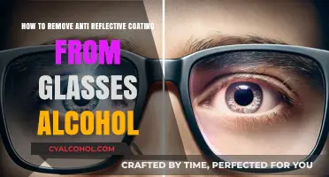 Removing Anti-Reflective Coating: Alcohol as a Solution