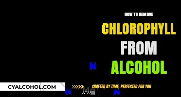 Effective Methods to Remove Chlorophyll from Alcohol: A Step-by-Step Guide