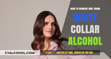 Effective Ways to Remove Dirt from White Collars with Alcohol