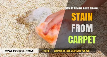 Removing Alcohol Stains: Quick Carpet Cleaning Guide