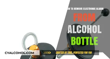 Unlocking Alcohol Bottles: Disabling Electronic Alarms