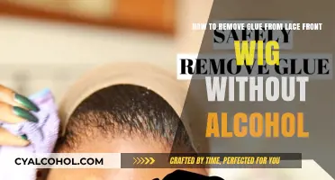 Removing Wig Glue: No Alcohol Needed