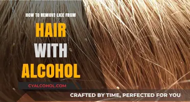 Alcohol Treatment for Hair Lice